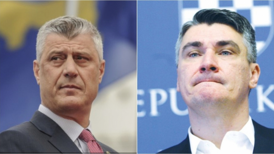 Hašim Tači, Zoran Milanović