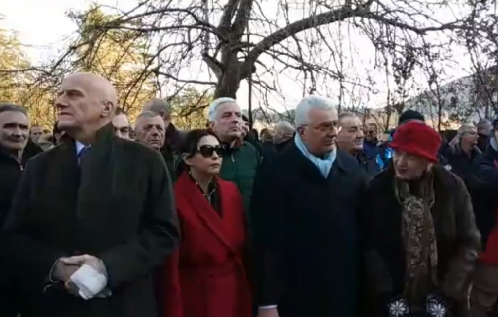 Badnjak, nalaganje, Cetinje, SPC