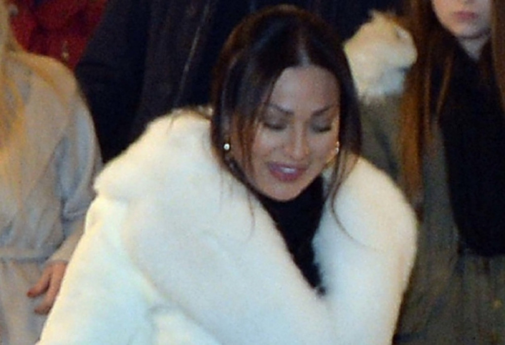 Ceca Ražnatović u Hramu Svetog Save