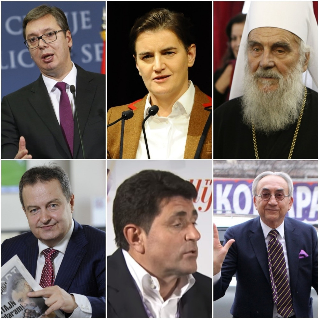 Aleksandar Vučić, Ivica Dačić, Ana Brnabić