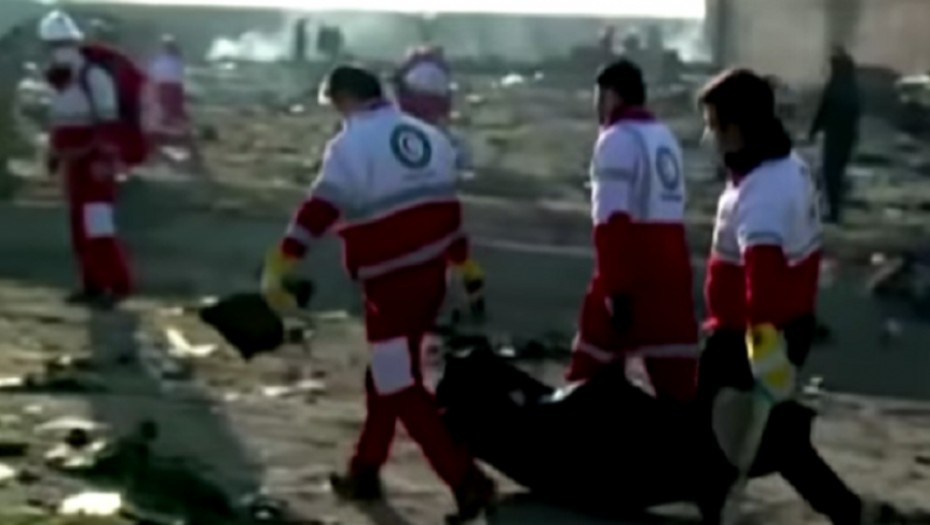 Pad ukrajinskog aviona