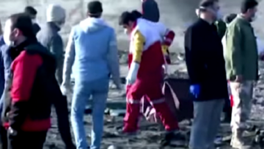 Pad ukrajinskog aviona