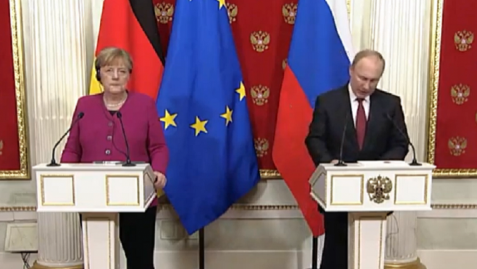 Merkel i Putin
