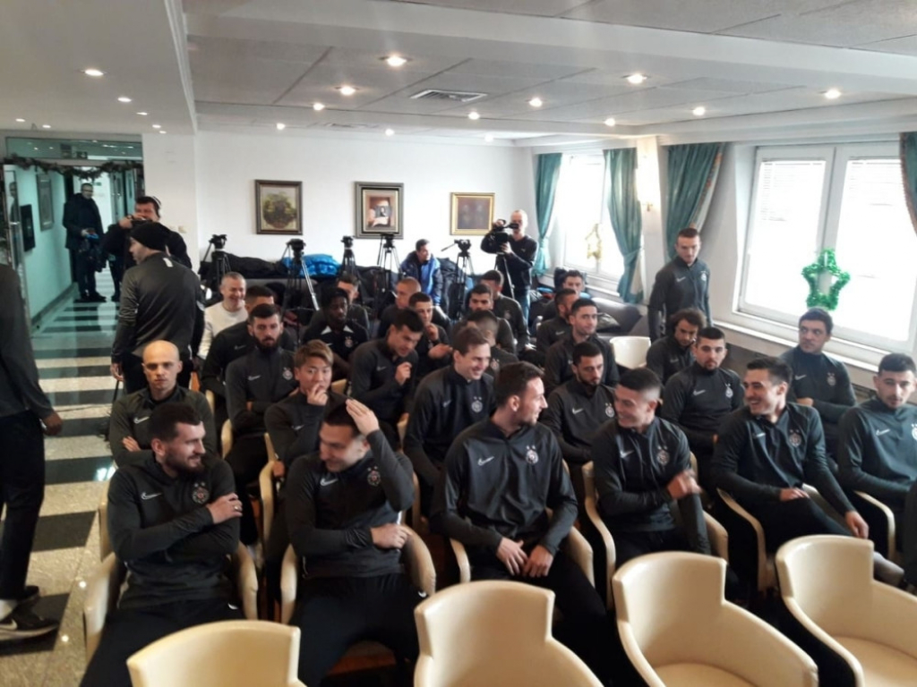 Partizan početak priprema