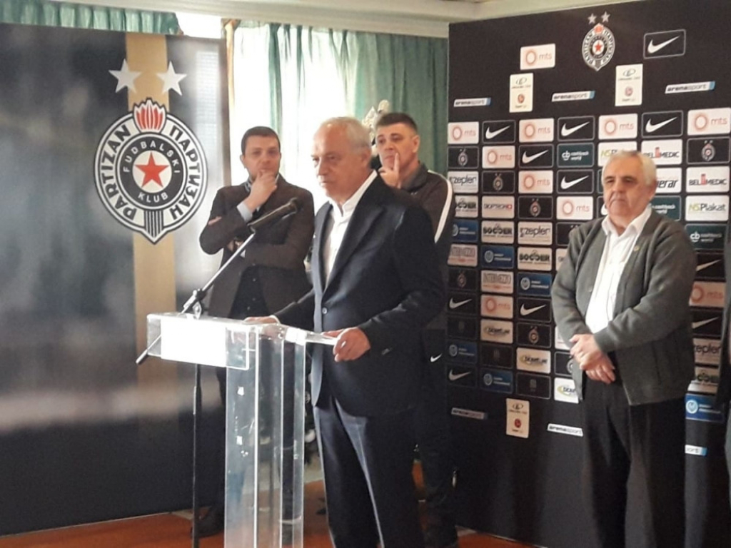 Partizan početak priprema