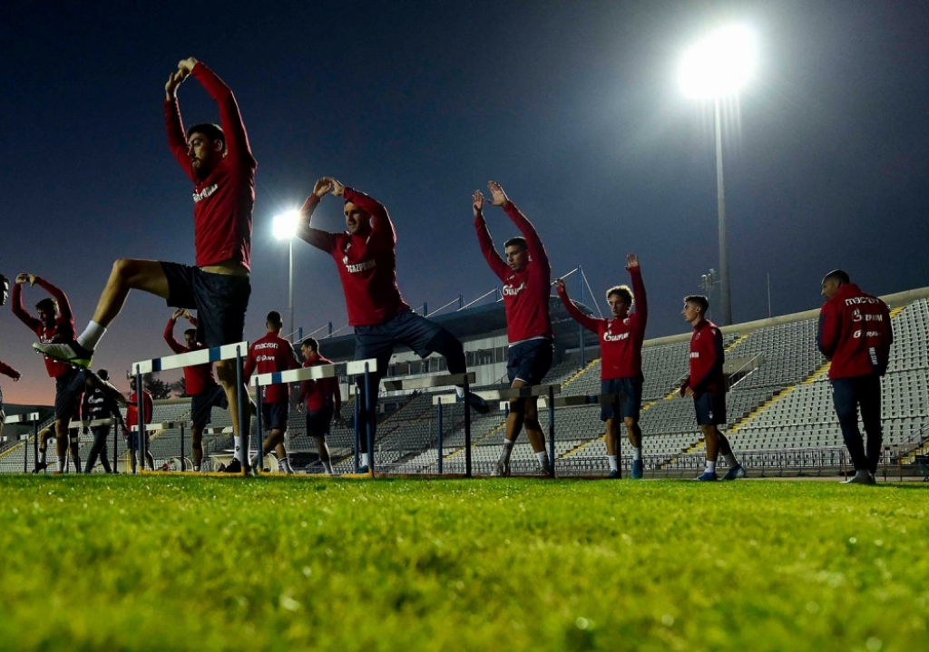 Crvena zvezda pripreme