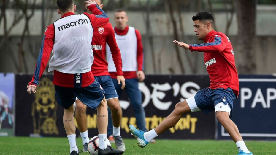 Crvena zvezda trening Kipar