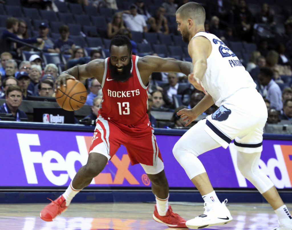 Džejms Harden i Čendler Parson