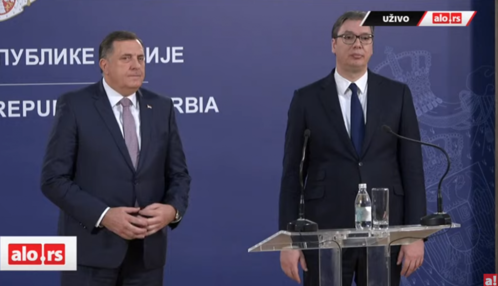 Dodik i Vučić