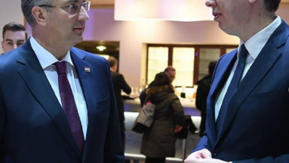 Vučić u Davosu sa Andrejom Plenković