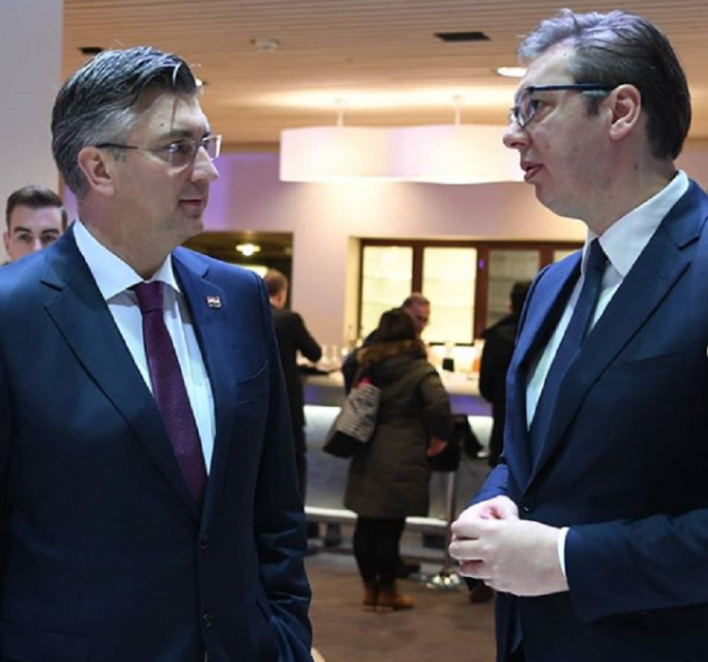 Vučić u Davosu sa Andrejom Plenković