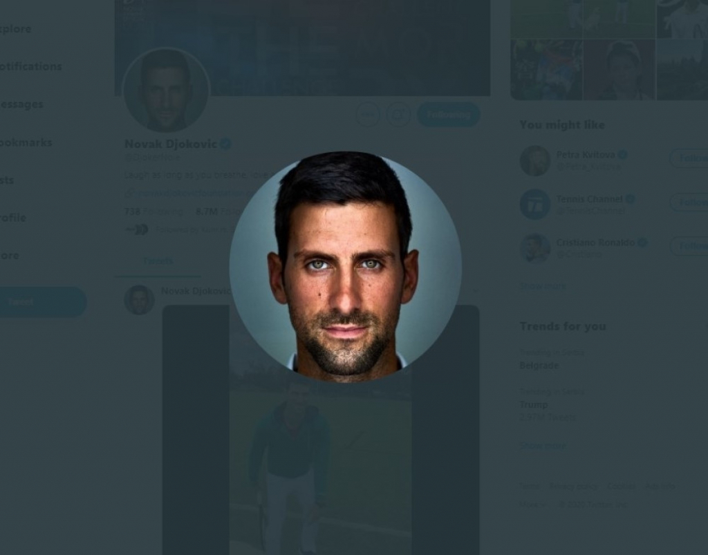Novak Đoković tviter