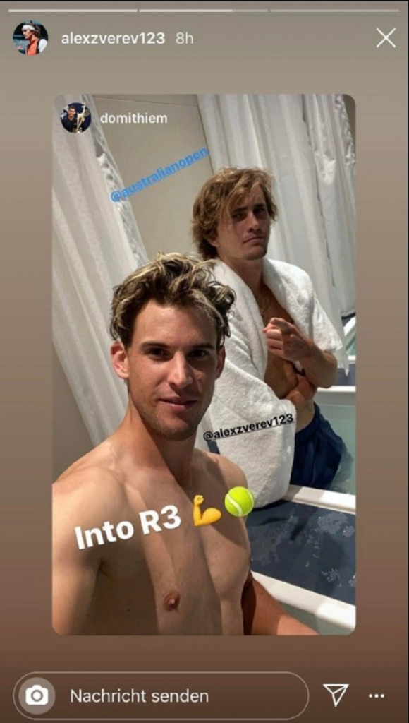 Dominik Tim i Aleksandar Zverev