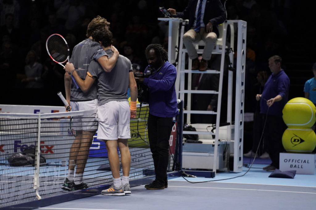 Dominik Tim i Aleksandar Zverev