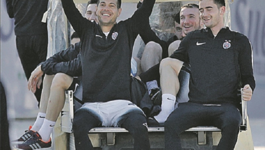 Partizanovci na pripremama