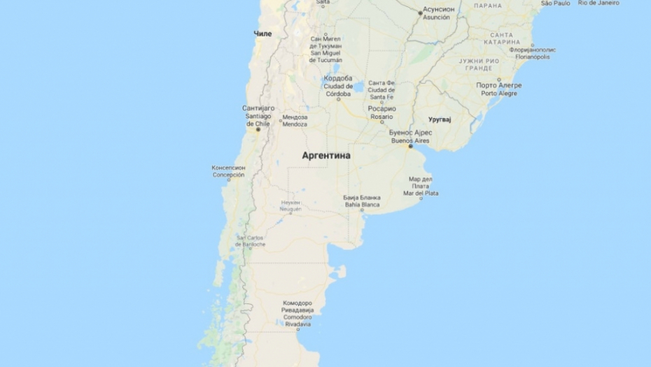 Argentina, mapa