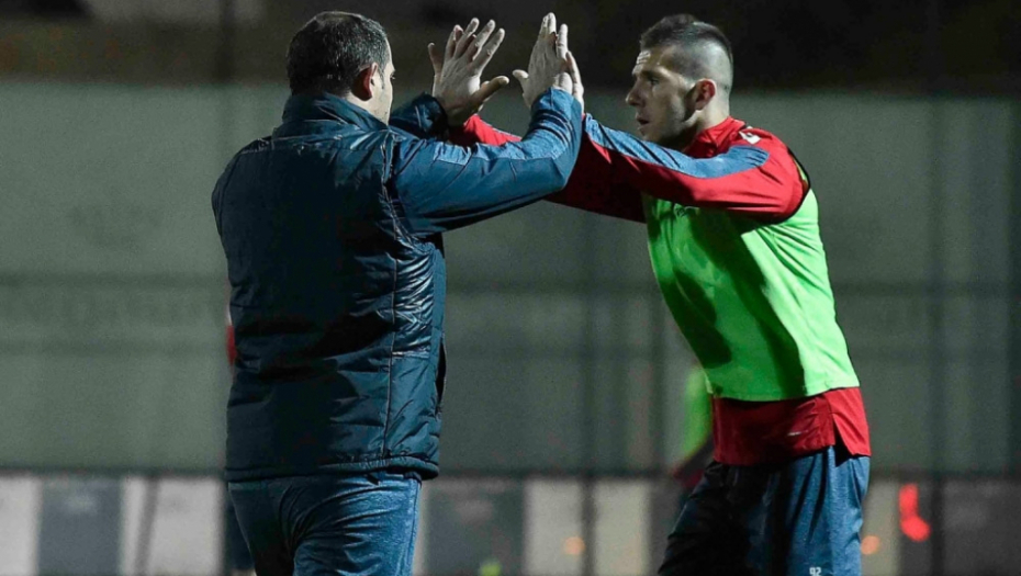 Crvena zvezda trening 