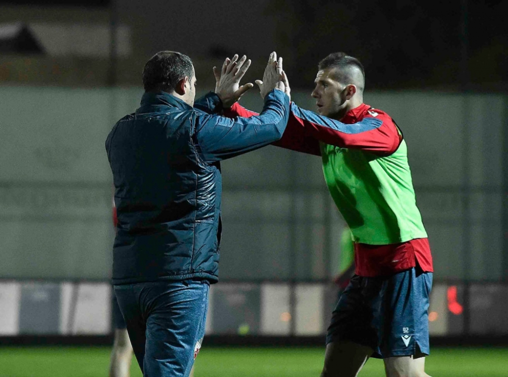Crvena zvezda trening