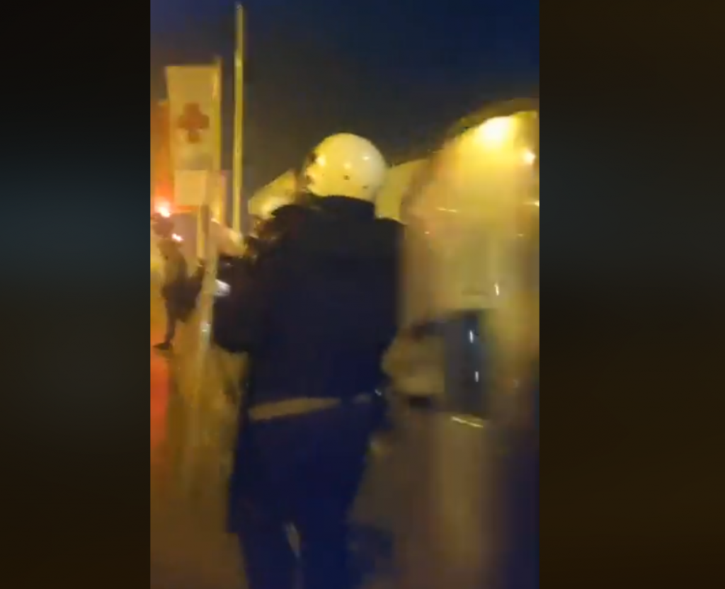 policija, suzava, podgorica, zlatica