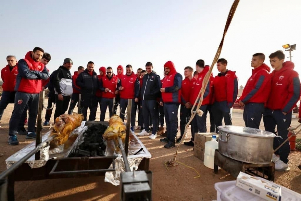 Kadeti Crvene zvezde u Rijadu