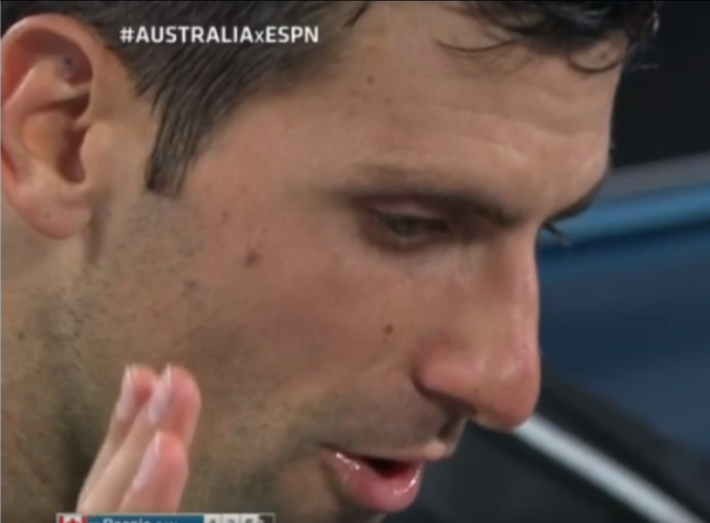 Novak Đoković  - sočivo