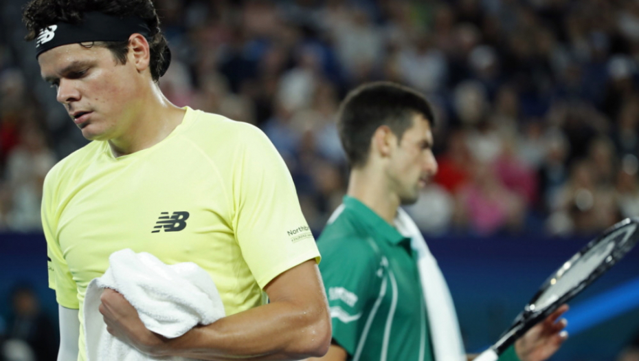 Novak Đoković  i Miloš Raonić