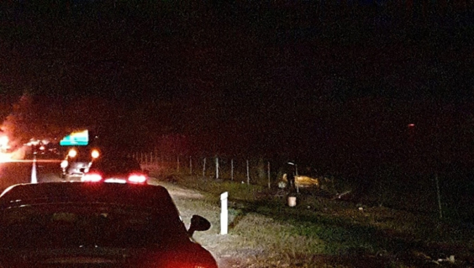 Lančani sudar kod Šimanovaca