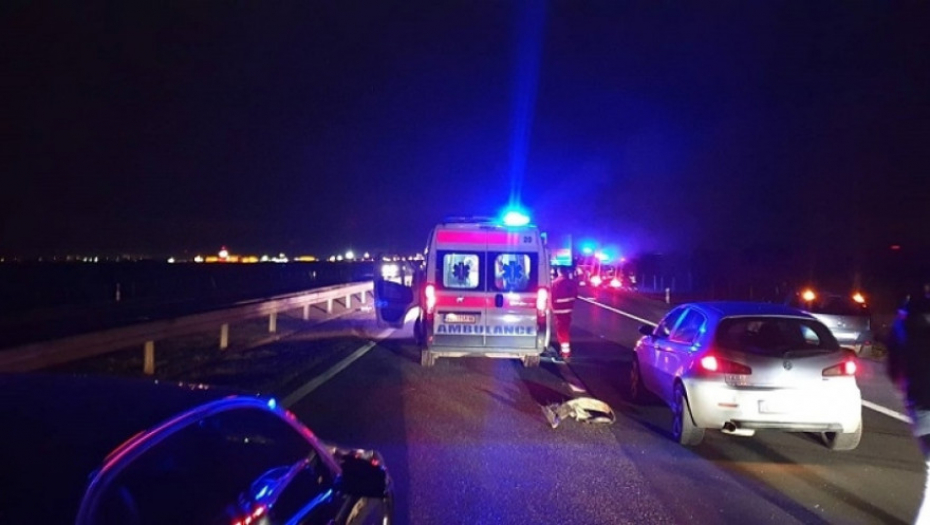 Lančani sudar kod Šimanovaca