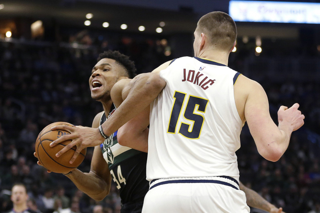 Nikola Jokić i Janis Adetokunbo