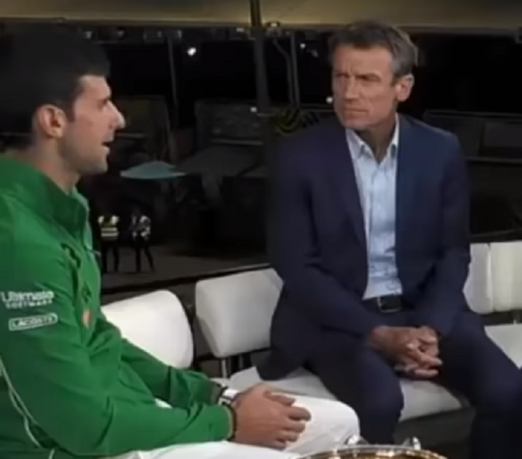 Novak Đoković i Mats Vilander