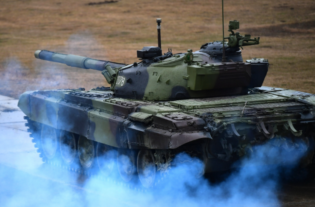 Vojska Srbije izvela gađanje iz naoružanja tenka M-84