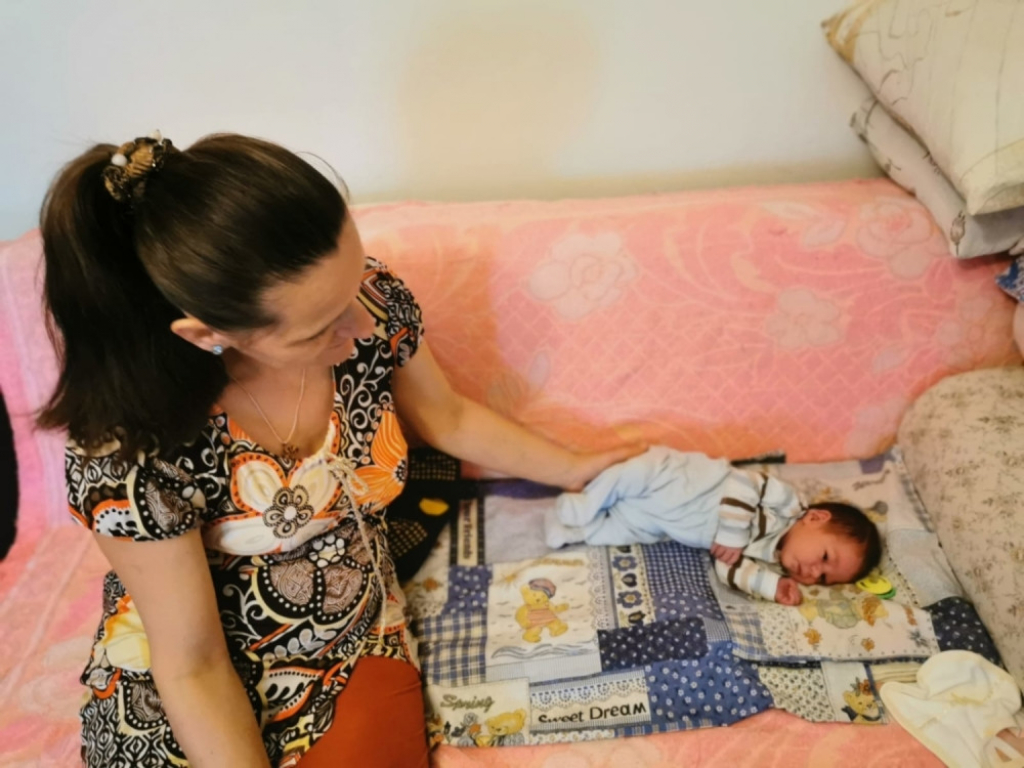 Lazar Milanović sa porodicom