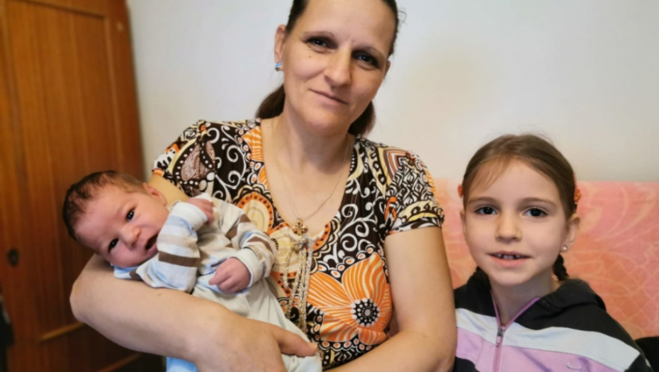 Lazar Milanović sa porodicom