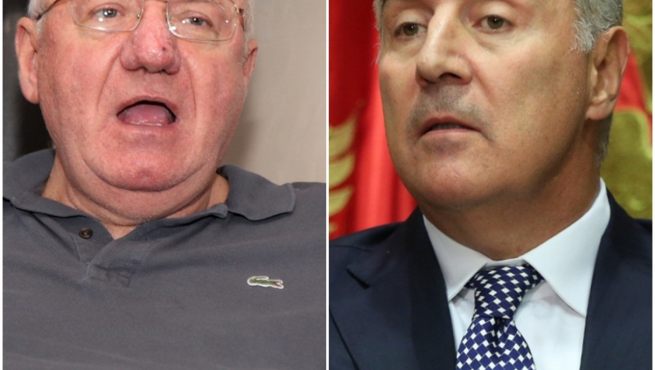Vojislav Šešelj, Milo Đukanović