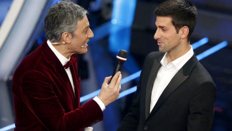 Novak Đoković i Eros Ramacoti