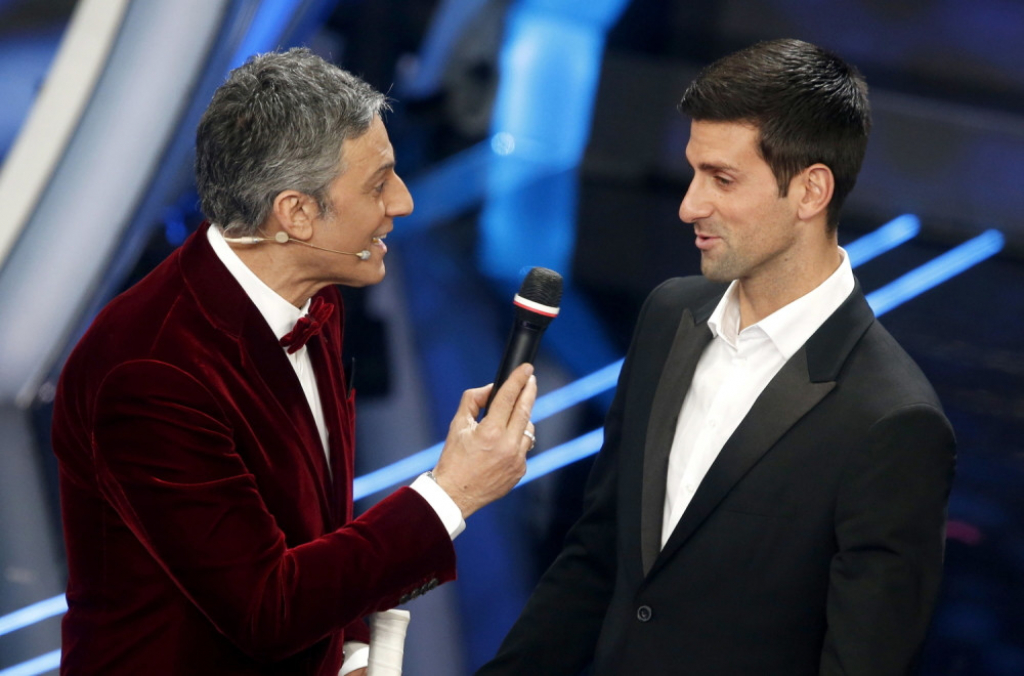 Novak Đoković i Eros Ramacoti
