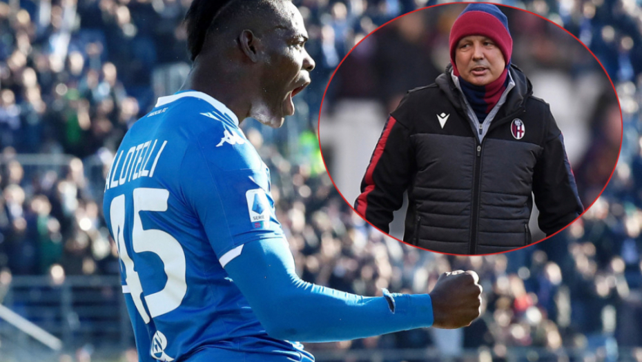Mario Baloteli i Siniša Mihajlović