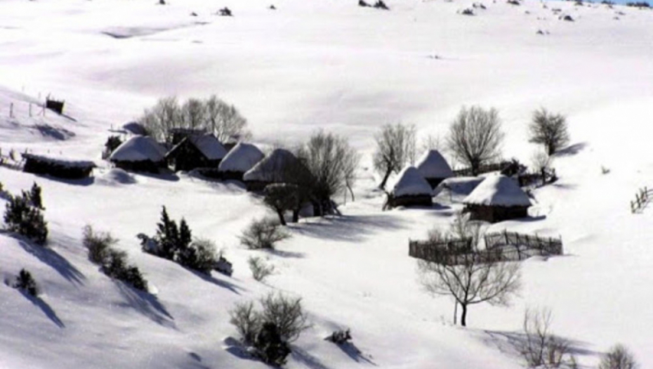 Snežna oluja u Sjenici