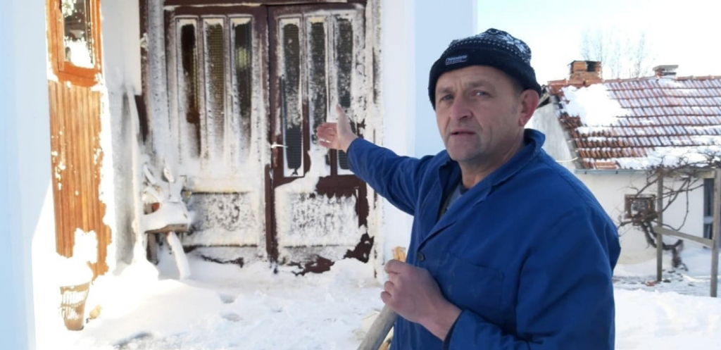 Snežna oluja u Sjenici