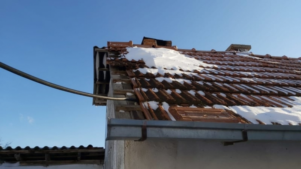 Snežna oluja u Sjenici