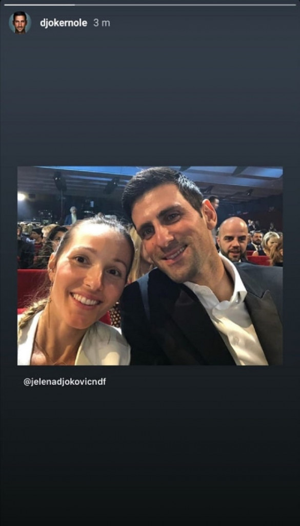 Novak i Jelena Đoković