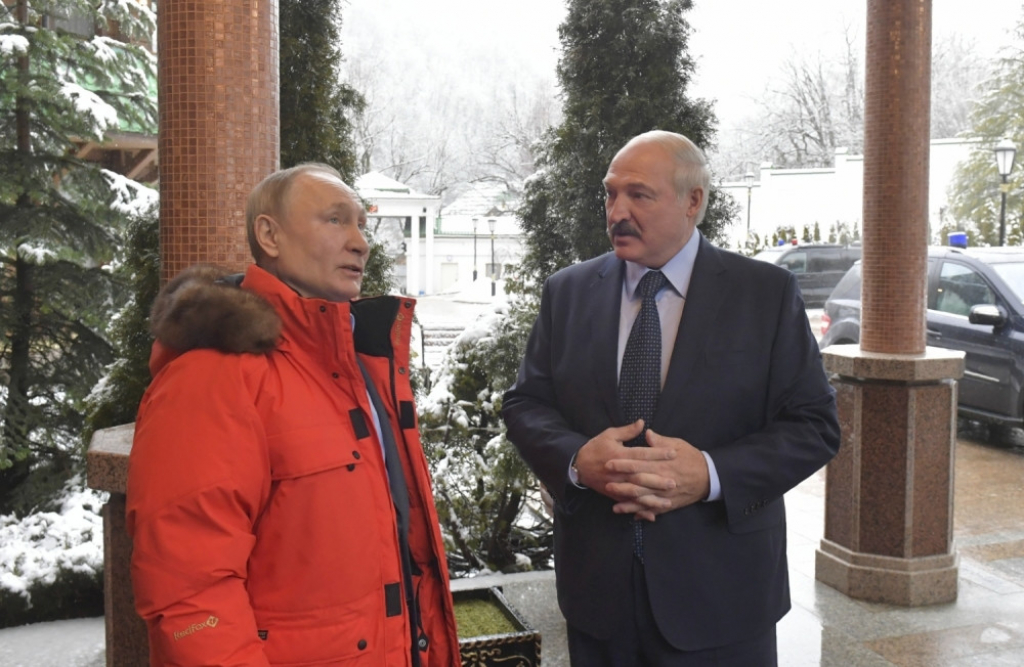 Vladimir Putin Aleksandar Lukašenko