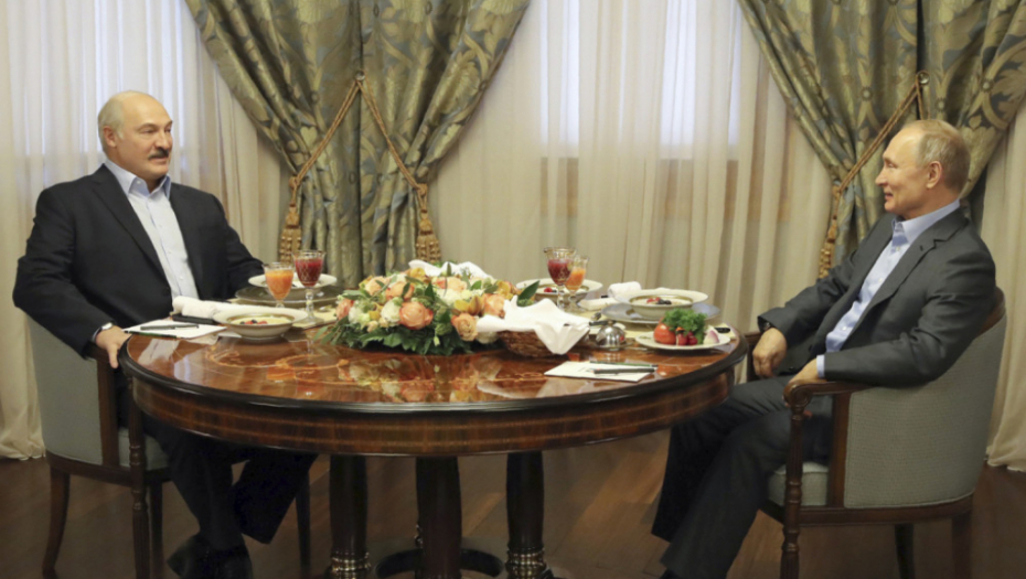 Vladimir Putin Aleksandar Lukašenko