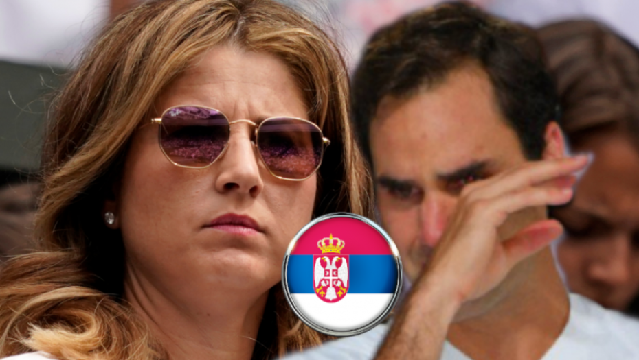 Mirka i Rodžer Federer