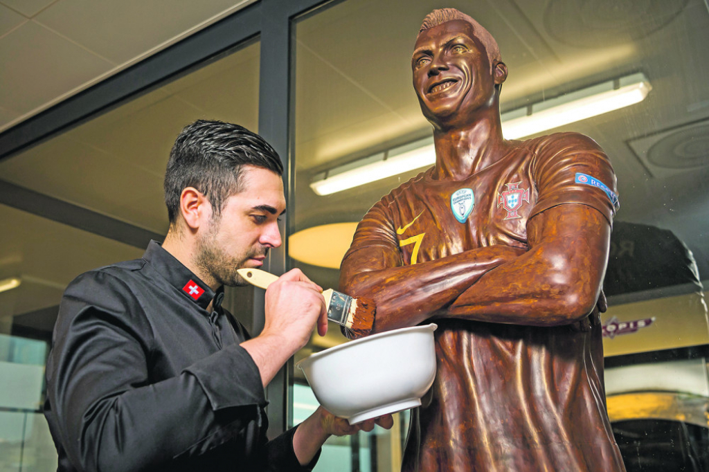 Ronaldo od čokolade