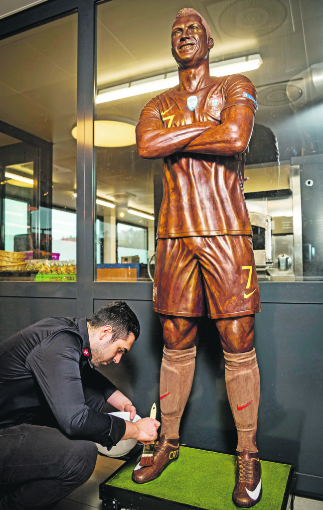 Ronaldo od čokolade