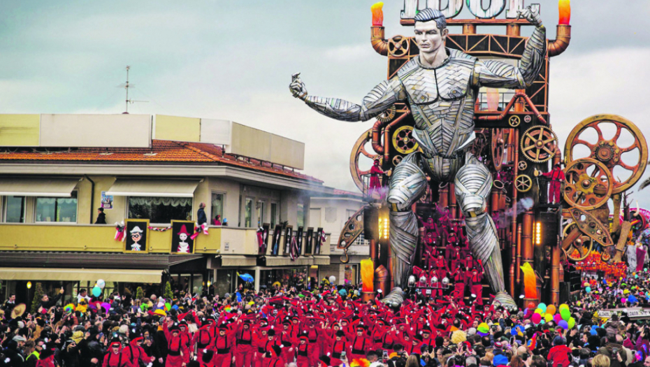 Ronaldo od čelika na karnevalu u Vijaređu