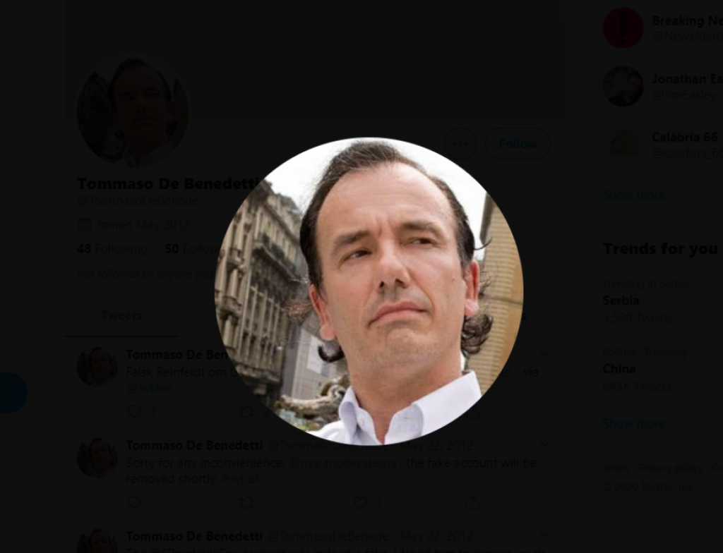 Italijanski lažni nalog 