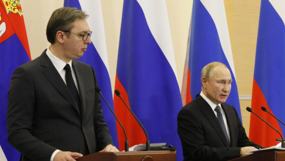 Aleksandar Vučić, Vladimir Putin