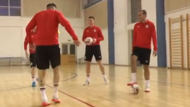 Futsal reprezentacija Srbije pimplovanje